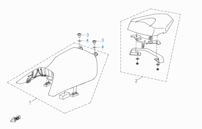 Сиденье в сборе