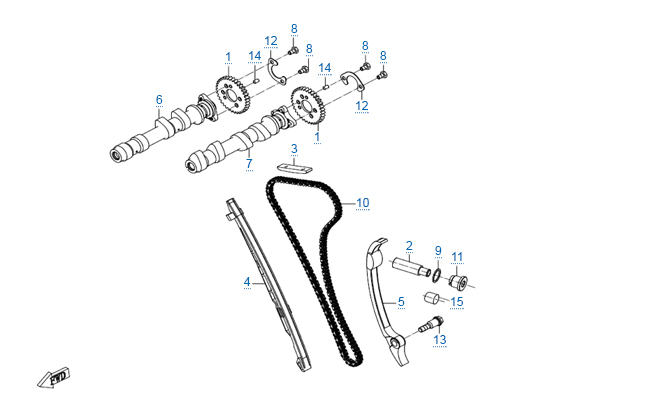 Система газораспределения
