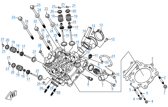 Головка цилиндра