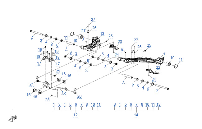 Задняя подвеска