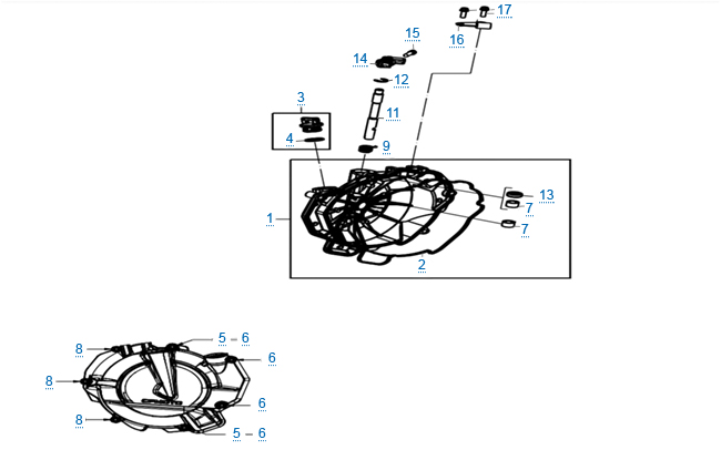Крышка сцепления