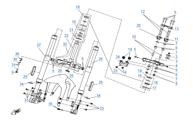 Передняя подвеска