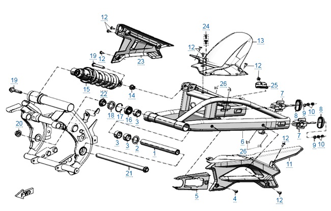 Задняя подвеска