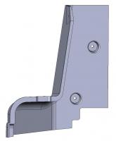 Брызговик задний левый R40700043