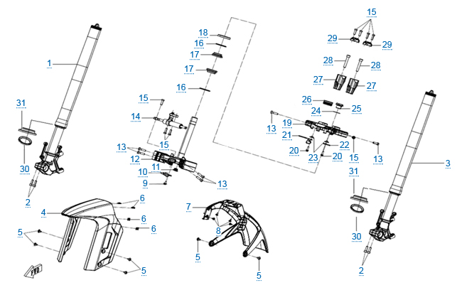 Передняя подвеска