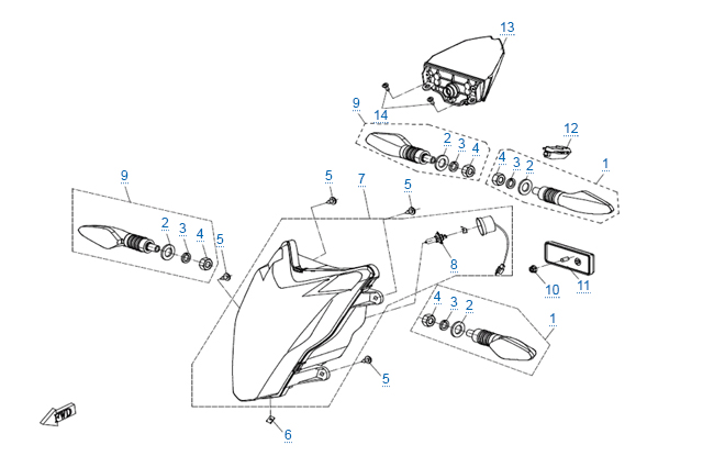 Внешние световые приборы