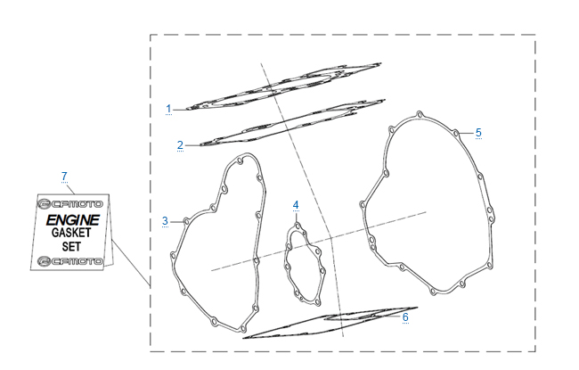 Комплект прокладок