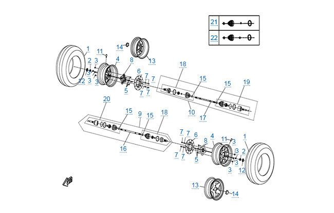 Передний привод в сборе