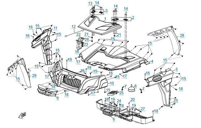 Пластиковые детали 1