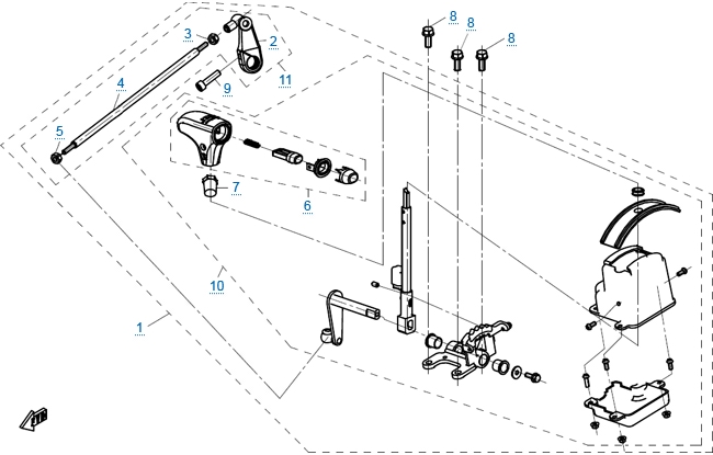 Механизм переключения передач