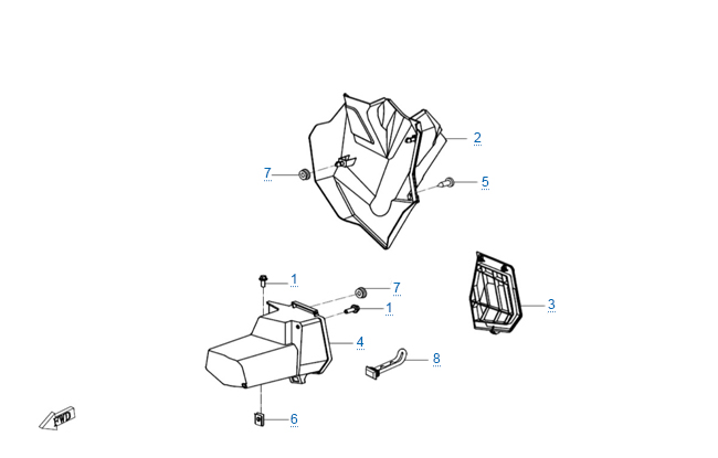 Пластиковые детали (eps)
