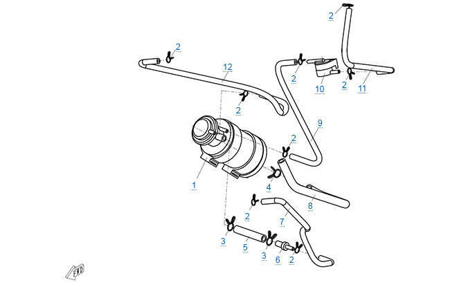 Система рециркуляции топлива