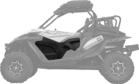 Комплект вставок в двери CFMOTO ZFORCE 1000 SPORT (пластик)