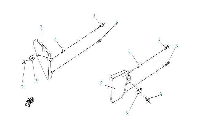 Заглушка бампера
