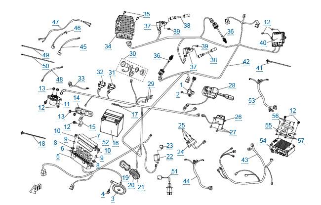 Электрическая система (eps)