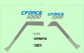 Расположение стикеров cforce (синий_athens blue) Расположение стикеров cforce (синий_athens blue)