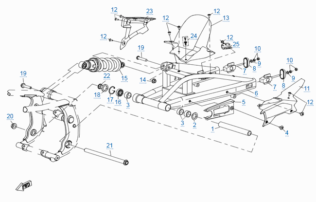 Задняя подвеска