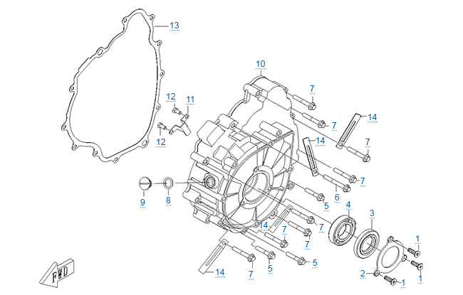 Крышка картера