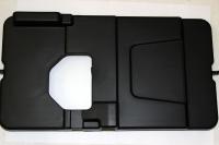 Крышка заднего бардачка