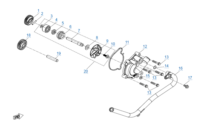Водяной насос