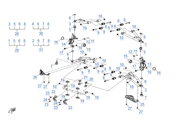 Передняя подвеска