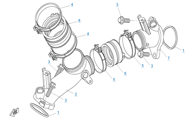 Впускной коллектор