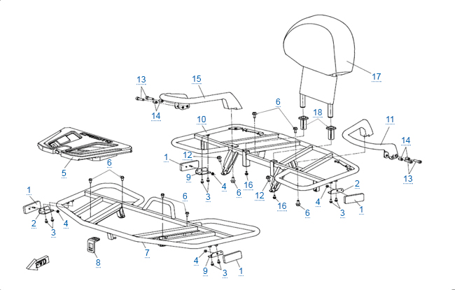 Багажные платформы