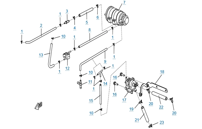 Система рециркуляции топлива