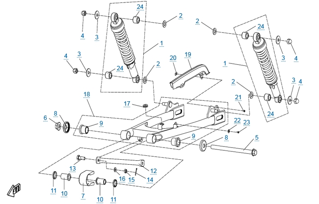 Задняя подвеска