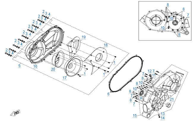 Корпус вариатора v2