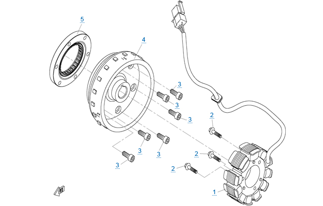 Магнето в сборе