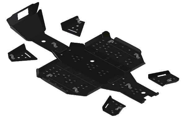 PSP_600Ad_EPS  Комплект защиты днища для CFORCE 600 EPS/600 ADVANCED EPS