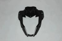 Облицовка фары передняя, SILVER BLACK