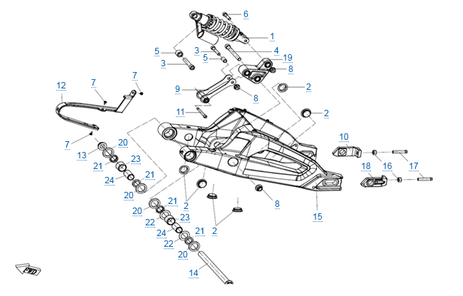 Задняя подвеска