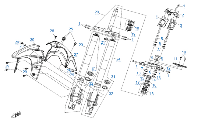 Передняя подвеска