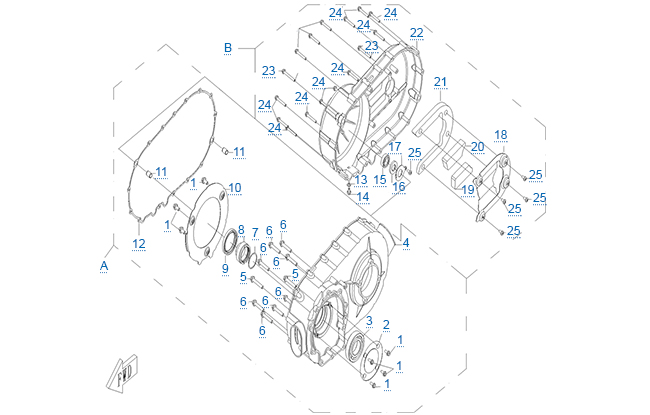 Корпус вариатора