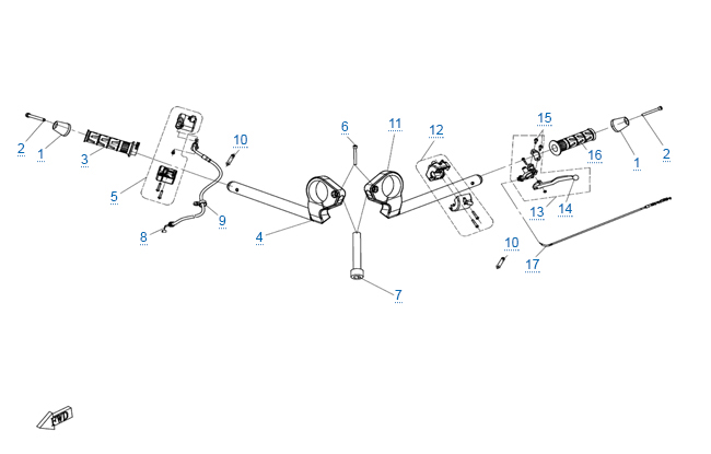 Детали руля