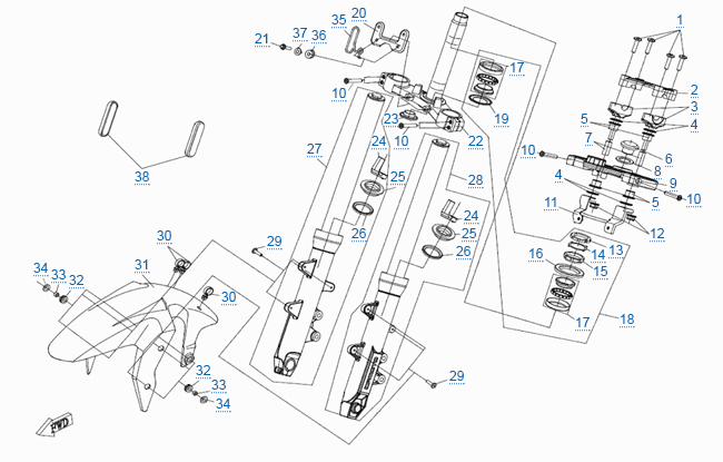 Передняя подвеска