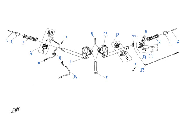 Детали руля