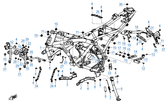 Рама в сборе