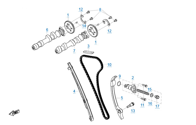 Система газораспределения