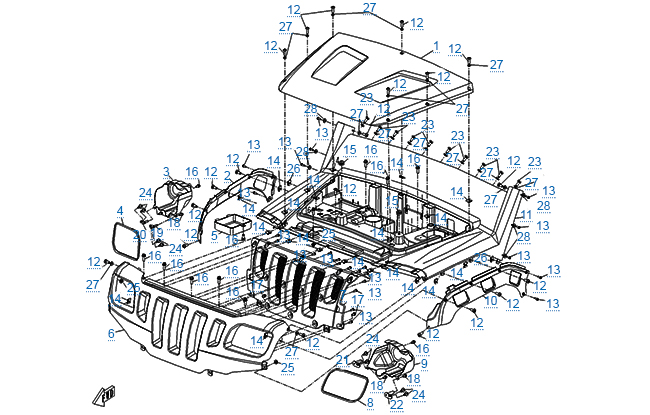 Пластиковые детали 1