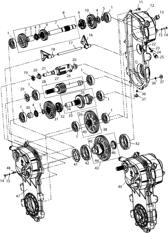 Коробка передач S10600100-02