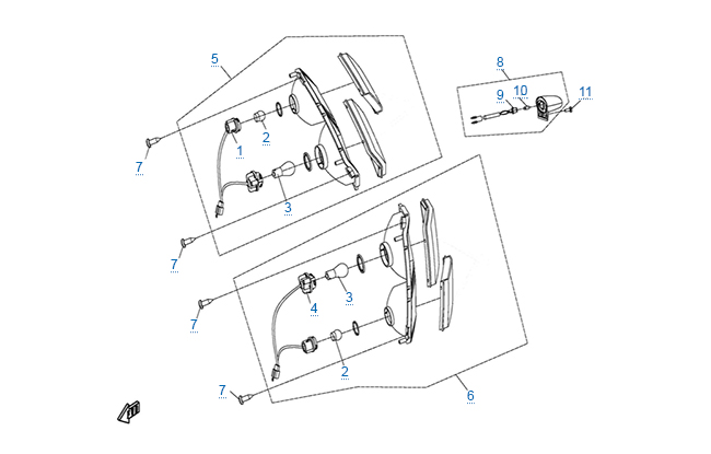 Внешние световые приборы 3