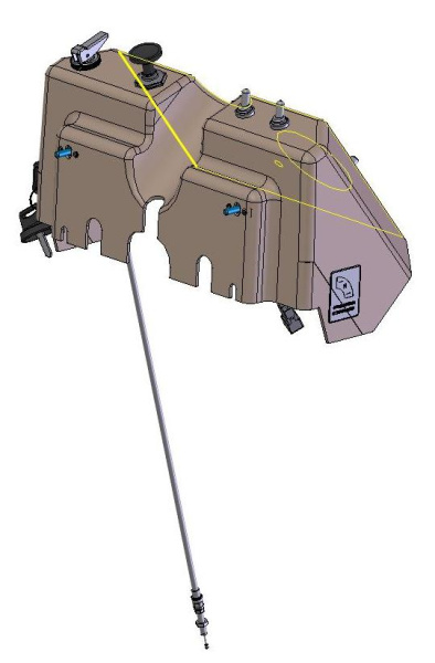 0132763  Щиток приборный 110700810ЗЧ