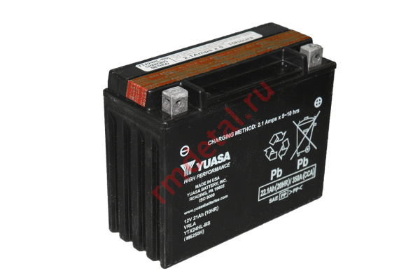 0131611  Аккумулятор YUASA YTX24HL-BS