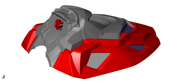 0134305  Капот сварной C40701810