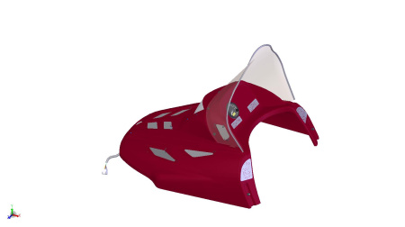 0123718  Капот C40700680