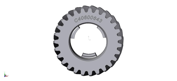 0017993  Шестерня C40600643