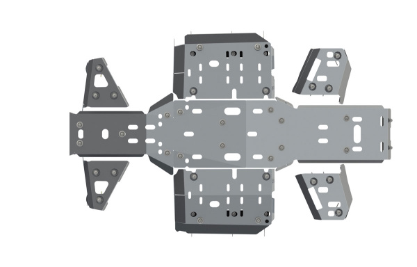 40.2909  Защита днища (алюминий) X8 BL